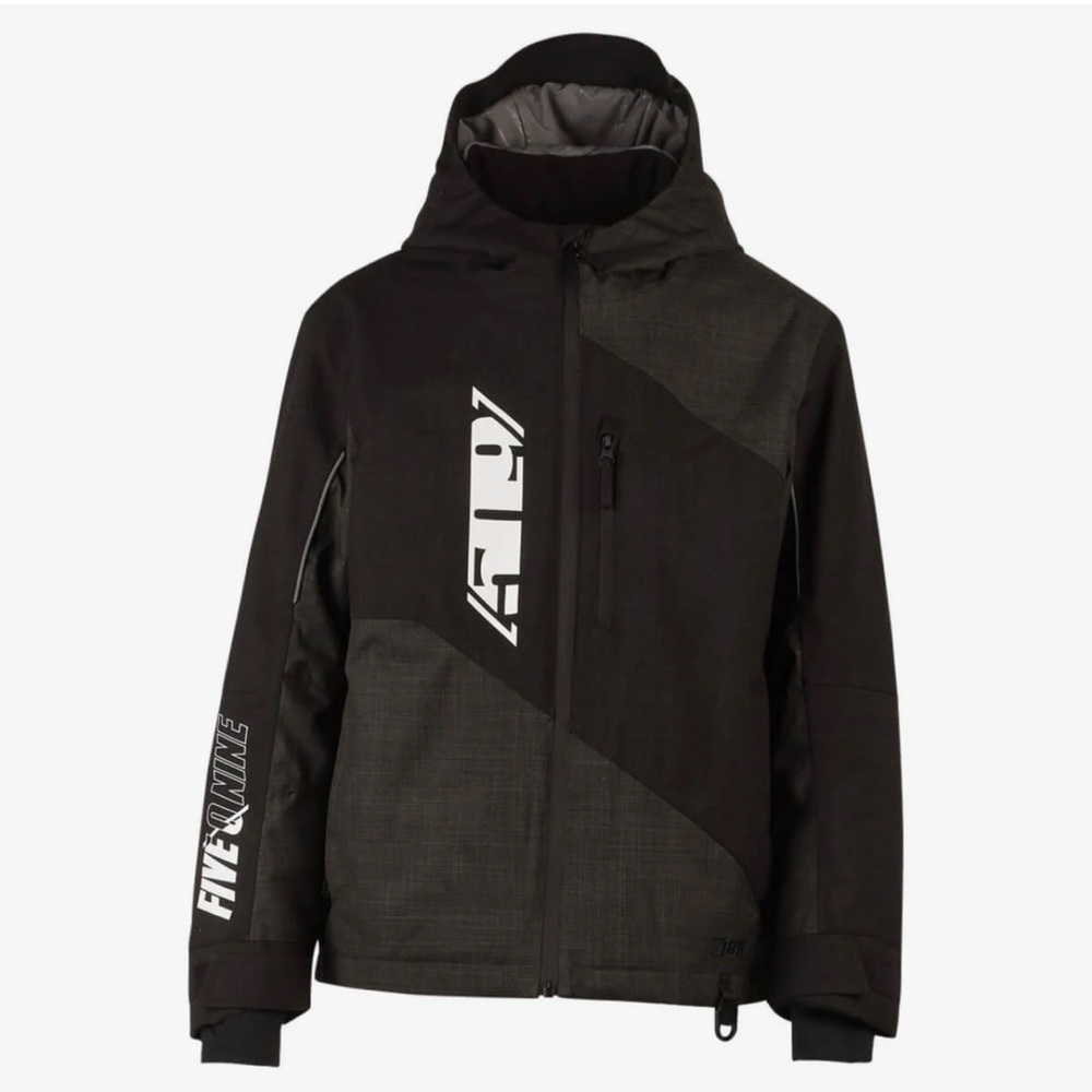 Kids Black Winter Coat, 509 Youth Rocco Jacket, Black Ops, Ski, Snowboard Winter